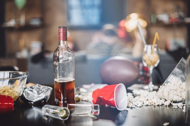 party aftermath