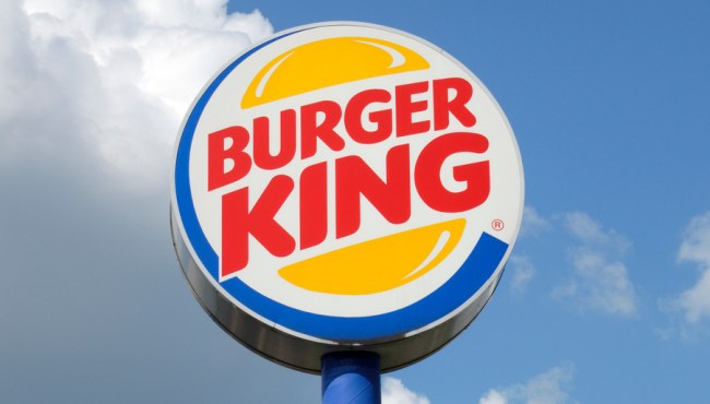 Burger King sign