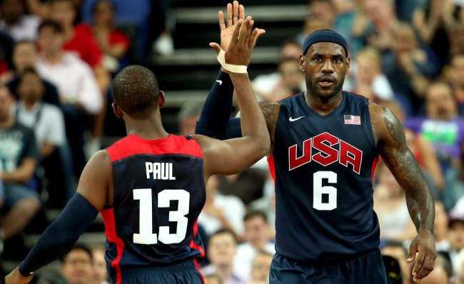 Chris Paul LeBron James Los Angeles