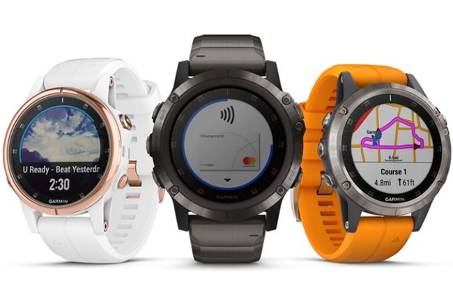 Garmin Fenix 5 Plus smartwatches