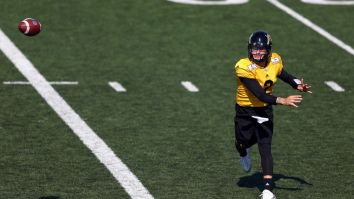 Johnny Manziel’s Wife Shows Off Custom CFL Jersey In Emotional Instagram Post Supporting Husband’s Canadian Football Debut