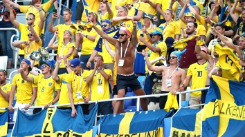 Swedish Fans Literally Drank A Russian Town Dry After Securing Its First World Cup Win Since 2006