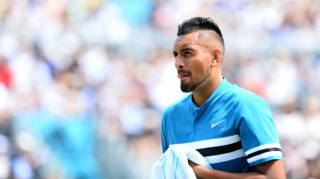 A Pro Tennis Player Got Fined $17,500 For Performing A Sex Act With His Water Bottle On The Court