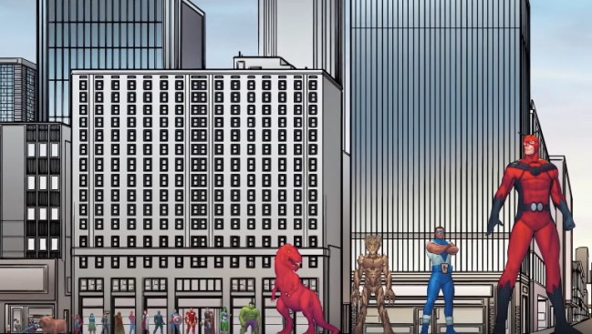 height chart every Marvel character