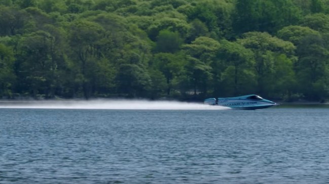 Jaguar Electric Water Speed Record