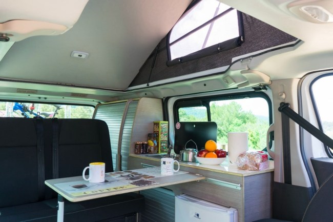 nissan e-nv200 electric camper