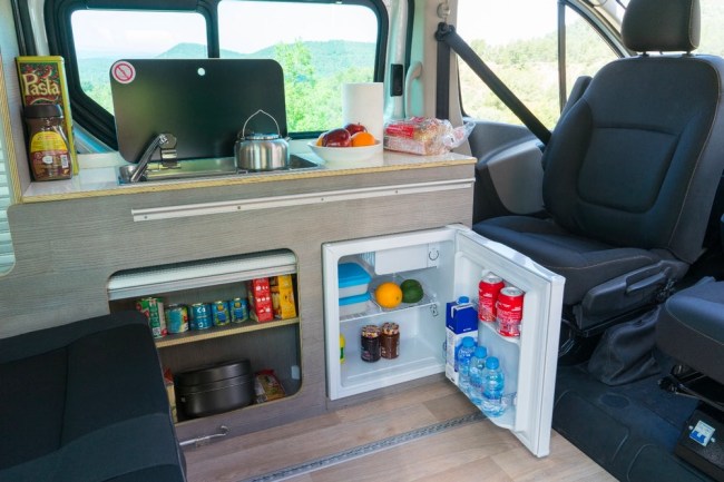 nissan e-nv200 electric camper