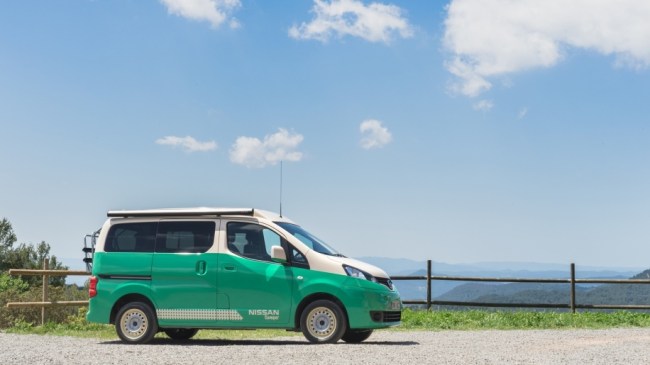nissan e-nv200 electric camper