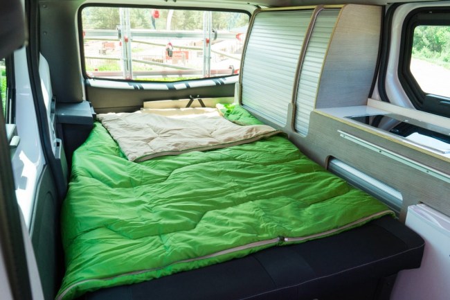 nissan e-nv200 electric camper