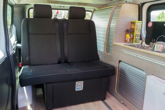 nissan e-nv200 electric camper