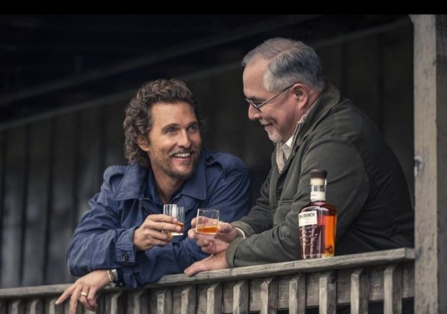 wild turkey longbranch bourbon Matthew McConaughey