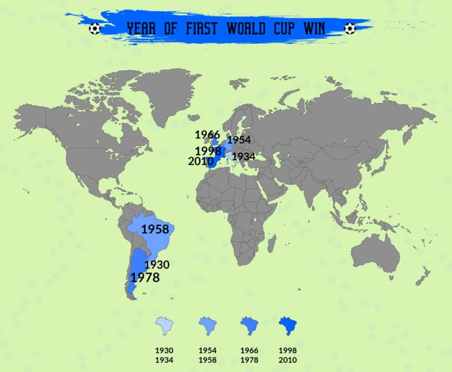 World Cup Facts HistoryTrivia Maps