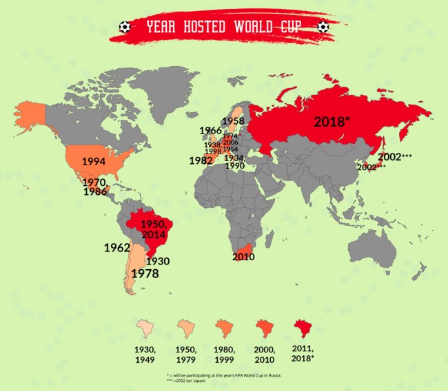 World Cup Facts HistoryTrivia Maps