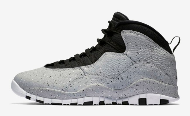 Air Jordan 10 X Light Smoke Grey