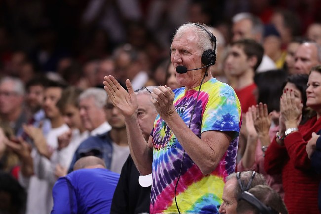 bill walton tie dye shirt