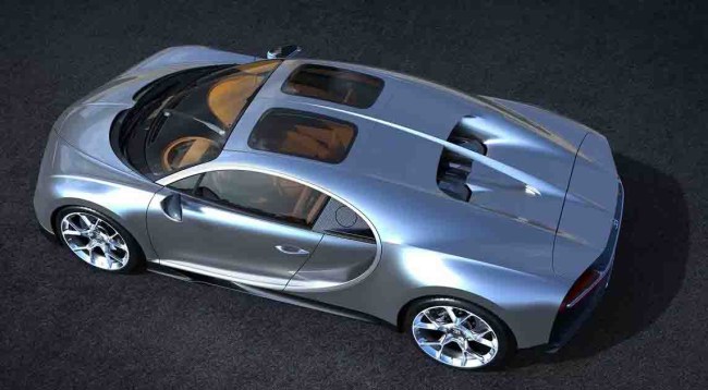 Bugatti Sky View Glass Roof Chiron