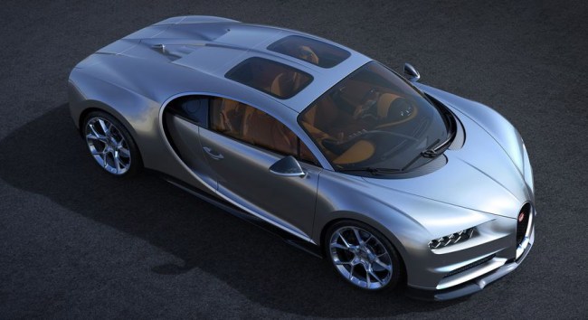 Bugatti Sky View Glass Roof Chiron