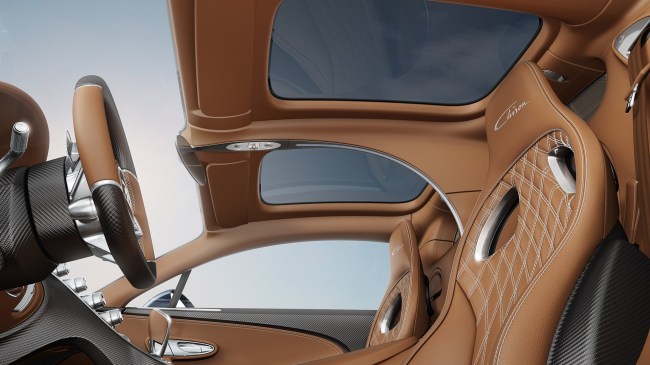 Bugatti Sky View Glass Roof Chiron