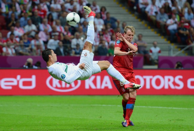 Cristiano Ronaldo bicycle kick