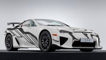 Lexus Celebrates Its First Participation In The 24 Hours Of Spa With A Stunning LFA ‘Art Car’