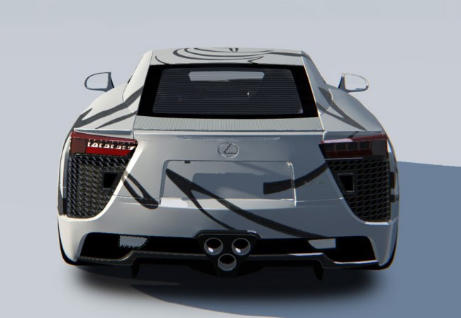 Lexus LFA Art Car 24 Hours Spa
