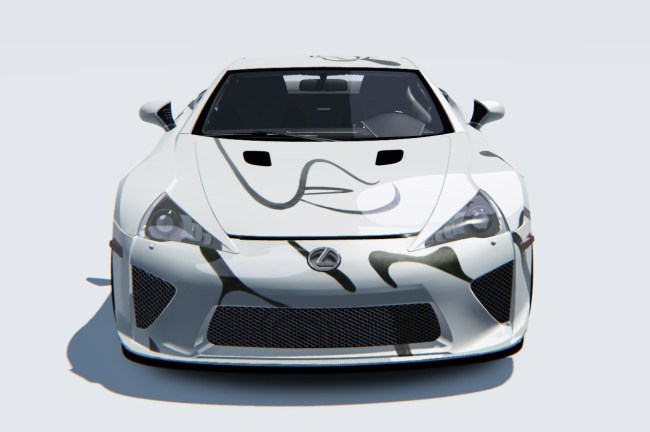 Lexus LFA Art Car 24 Hours Spa