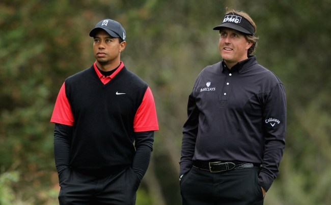 tiger woods phil mickelson