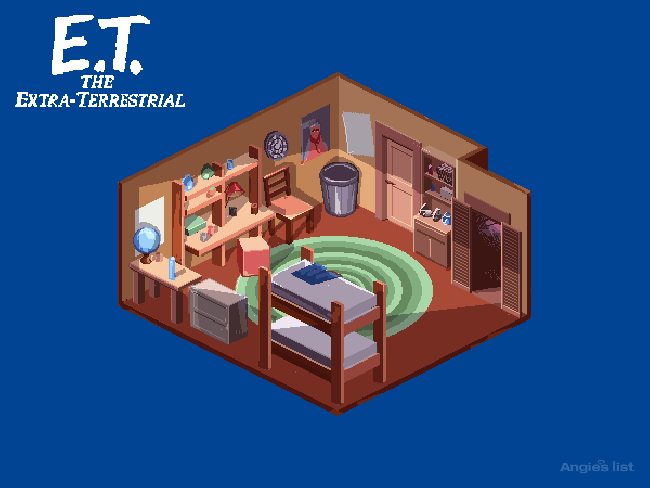 GIFs Floor Plans Classic 80s Movies