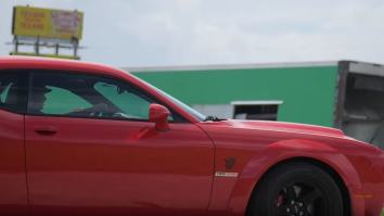 Hearing The Beastly Roar Of A Hennessey HPE1000 Engine In A 2018 Dodge SRT Demon Will Delight You