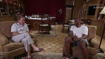 Kobe Bryant Visits Alabama Football Practice And Dropped Some Knowledge About Being A Leader