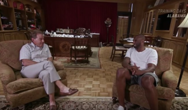 Kobe Bryant Nick Saban Leadership Interview