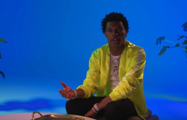 Rapper Lil Baby jewelry collection