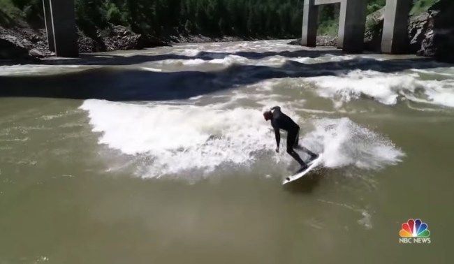 river surfing