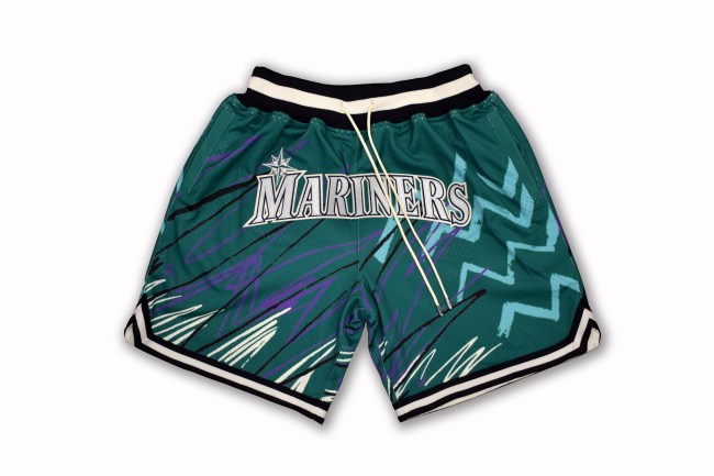 seattle mariners shorts mitchell and ness