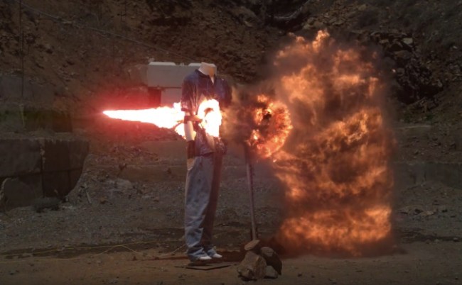 Slow Mo Guys Explosive Chain reaction