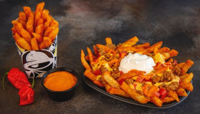 taco bell rattlesnake fries burrito