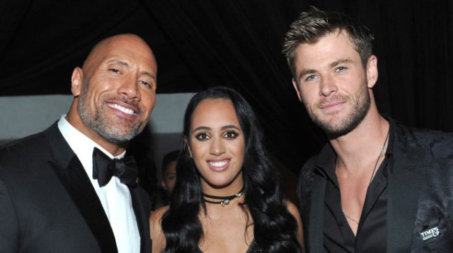 The Rock Wished Chris Hemsworth Happy Birthday