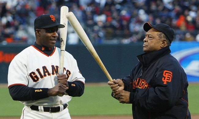 Willie Mays Barry Bonds Hall Fame