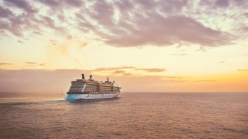 Woman Falls Off Cruise Ship, Survives 10 Hours Floating In The Sea Before Being Rescued