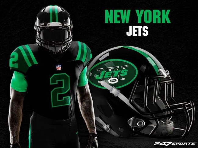 Blackout Uniforms For Every NFL Team