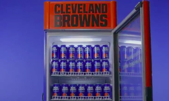  browns bud light victory fridges open