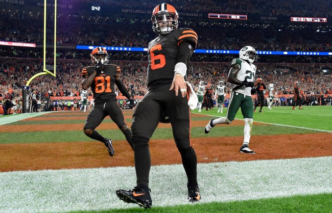 cleveland browns fan baker mayfield tattoo
