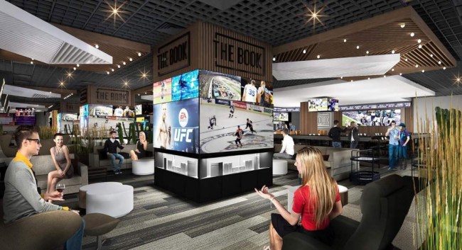 Fan Caves Linq Sportsbook Las Vegas