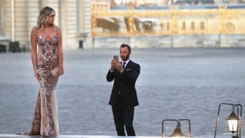 Paulina Gretzky And Dustin Johnson Appear To Be Very Much A Couple In New Ryder Cup Photos