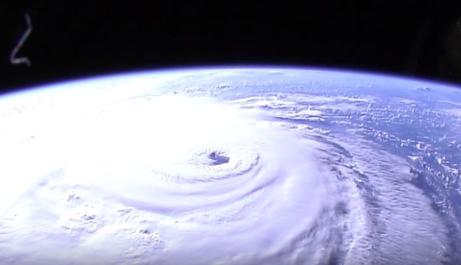 hurricane florence nasa video