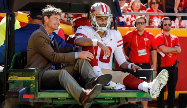 Jimmy Garoppolo ExGirlfriend Knee Injury Karma