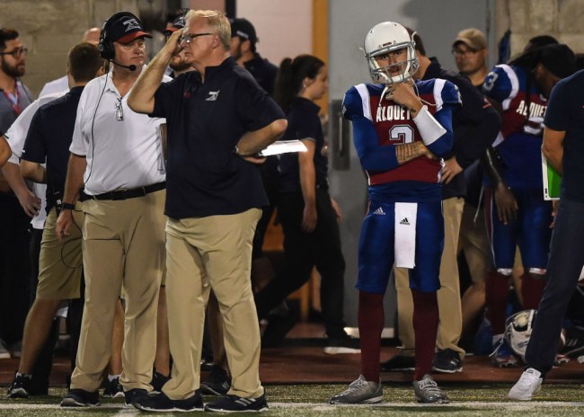 Johnny Manziel Unhappy CFL Montreal Alouettes
