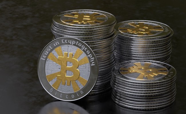 how much bitcoin one percent