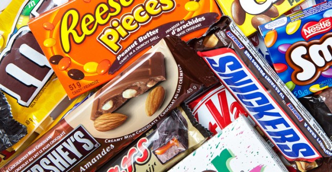 Top Halloween Candy By State Map 2018