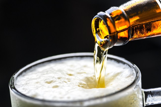 does beer help you recover from a workout